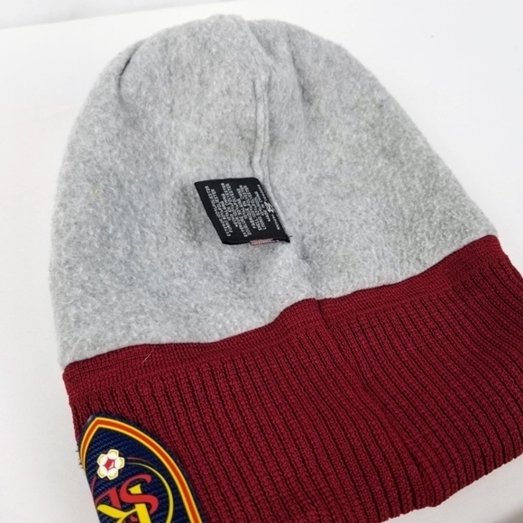 NEW ERA- MSL Real Salt Lake On-Field Stoppage Time Cuffed Knit Beanie/Pom /Hat - Picture 5 of 9
